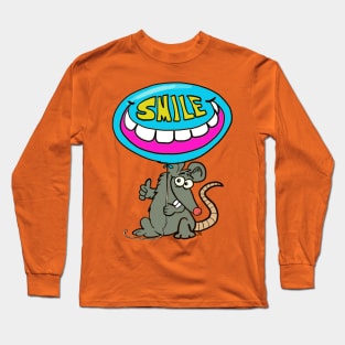 Smile rat Long Sleeve T-Shirt